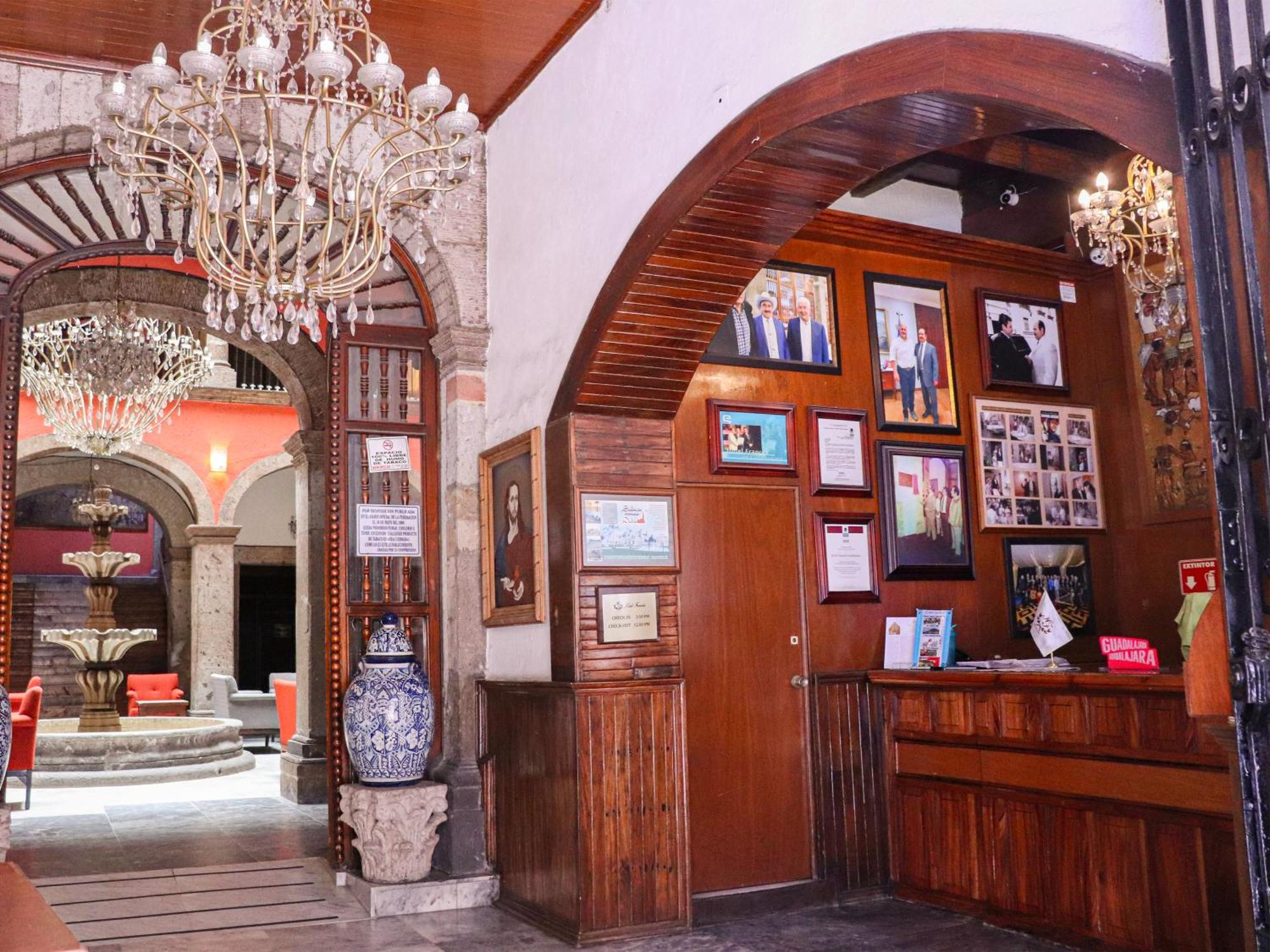 Hotel Frances Guadalajara Exterior foto
